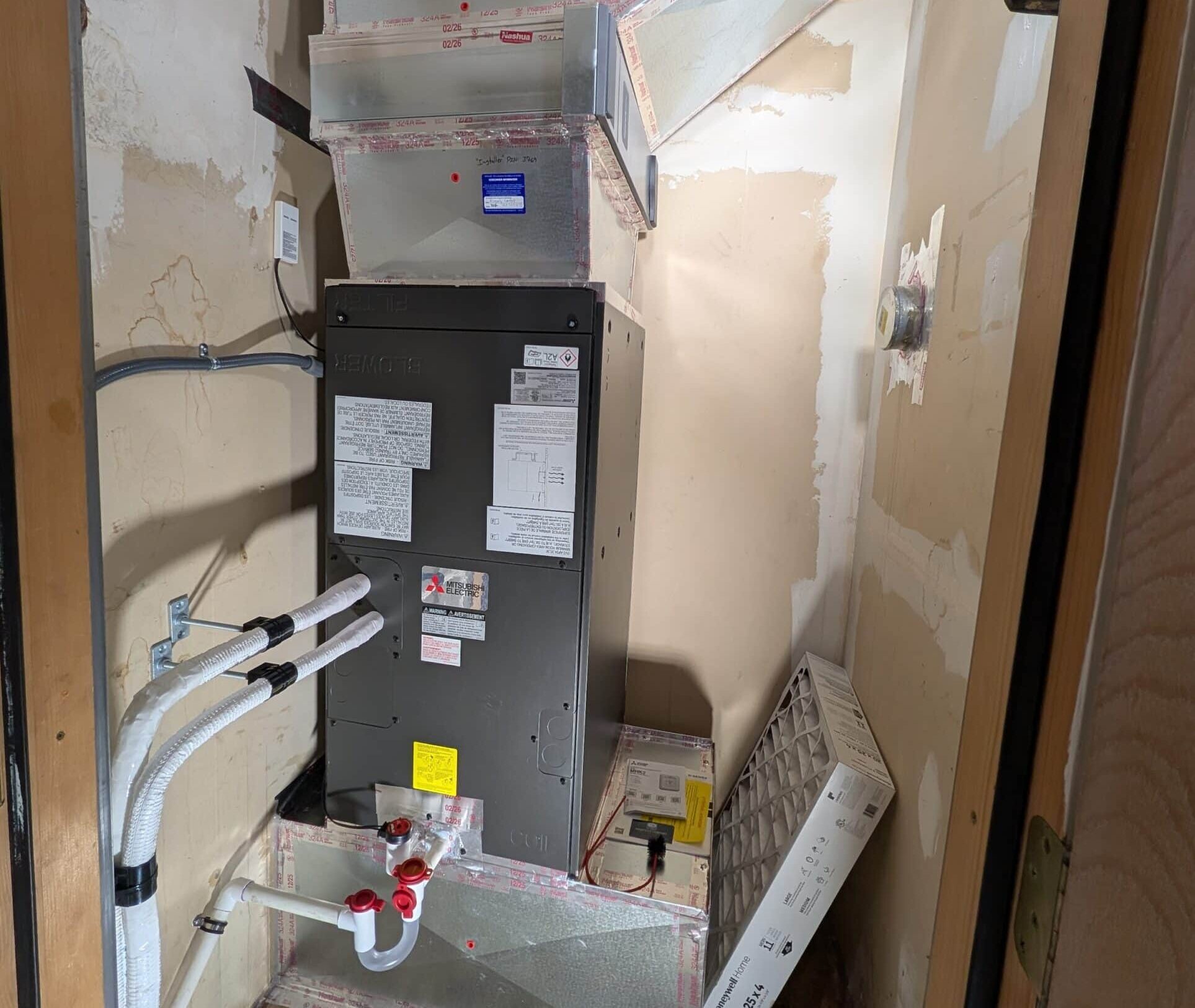 Ducted Mitsubishi Heat Pump