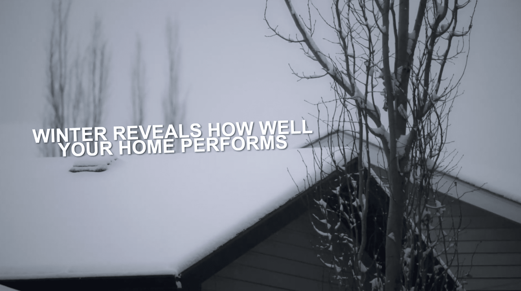 Winter Reveals How Well Your Home Performs (Winter Roof Of House)